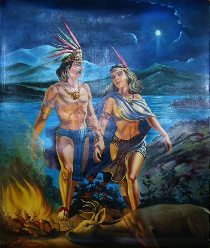 Así fue el amor de Iztaccíhuatl y Popocatépetl